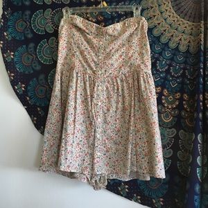 Strapless romper dress ❤️