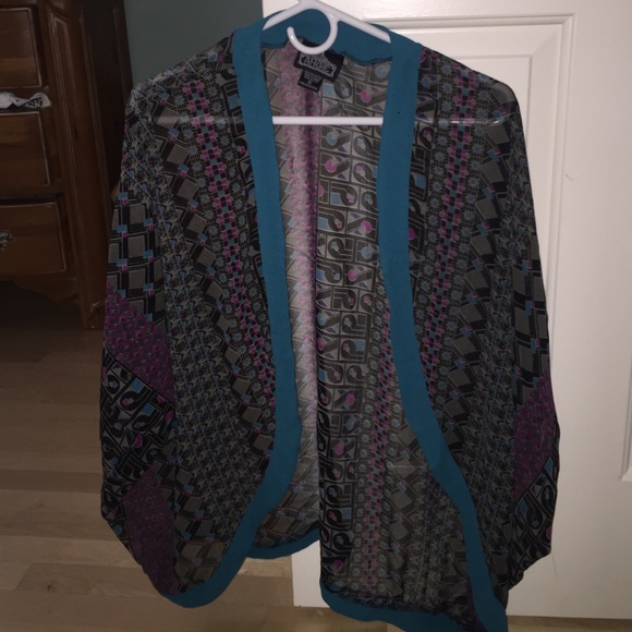Angie Tops - Multicolored shall! Angie Tops - Multicolored shall!