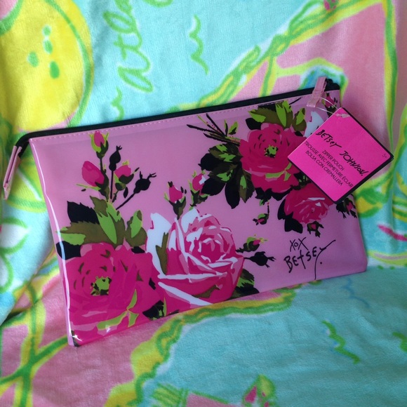 Betsey Johnson zipper pouch