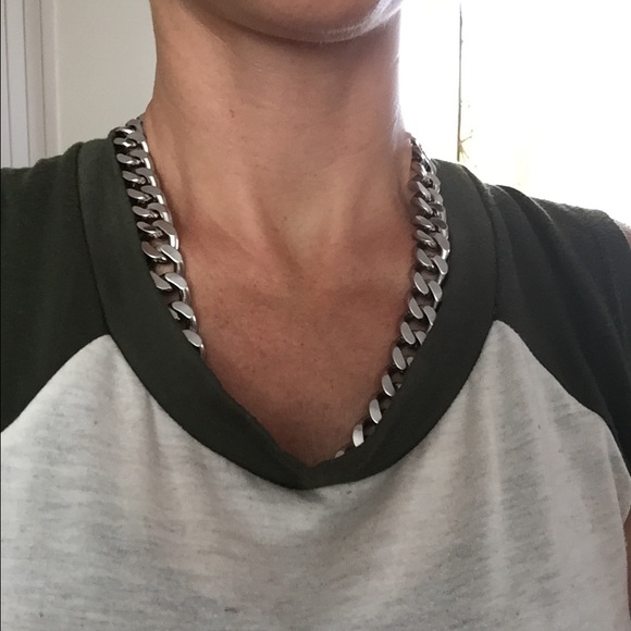 Luv Aj Antique Platinum Chain