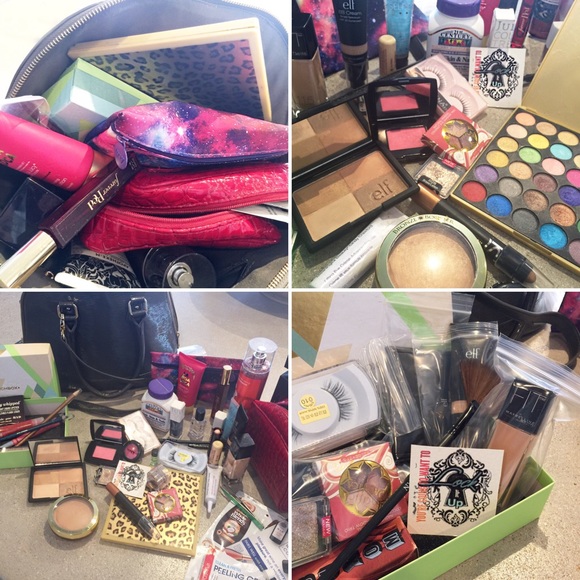 🚫Not for sale🚫Huge beauty & makeup lot!!purse!