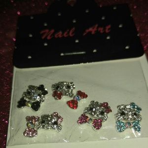 10 piece Hello Kitty nail art