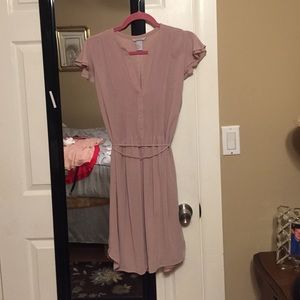 Light pink h&m dress