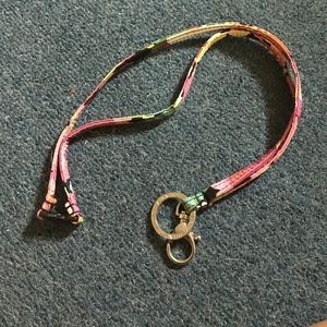 Vera Bradley lanyard