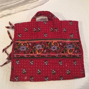 Vera Bradley travel organizer.
