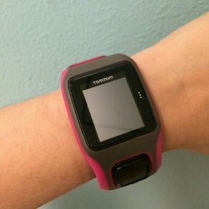 TomTom Runner Pink GPS Sports woman watch