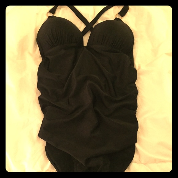 Super Cute Swimsuit with Corset Back