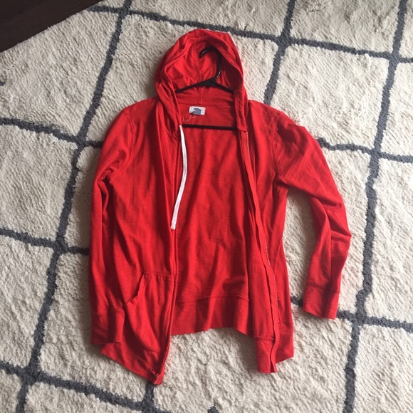 Red Zip-Up Jacket