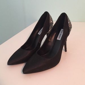 Black, 4 inch, Steve Madden heels