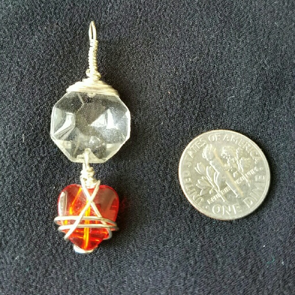 Chandelier crystal pendant