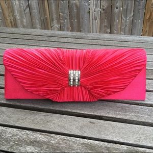 Red Evening Prom Clutch Formal
