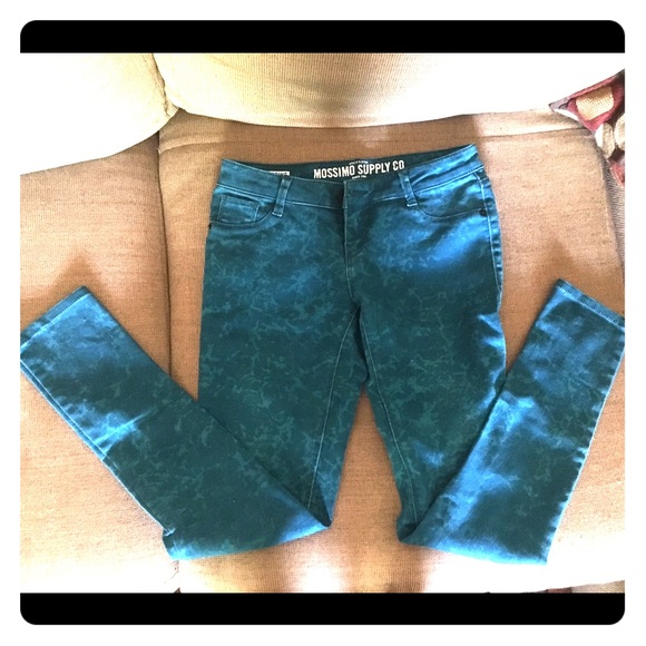 Mossimo Turquoise Skinny Jeans