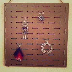 Hanging Earring Holder