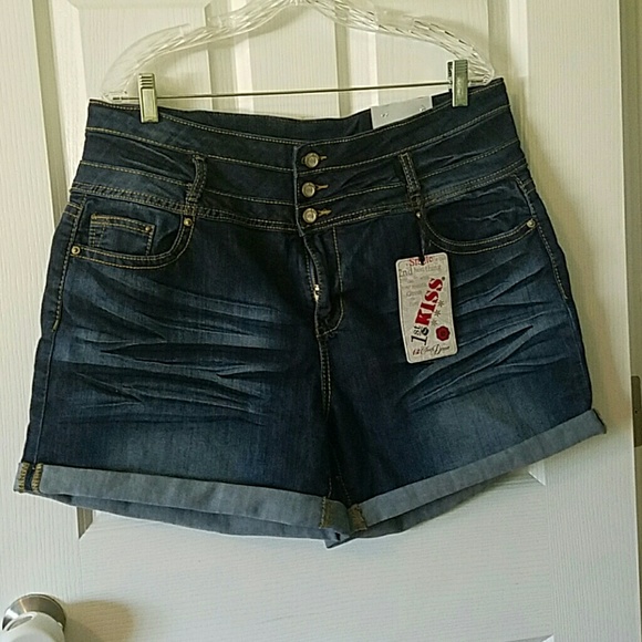 NWT denim shorts