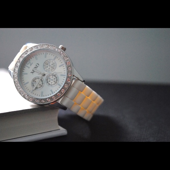 White XOXO Watch