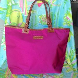 Authentic Dooney & Bourke nylon tote bag