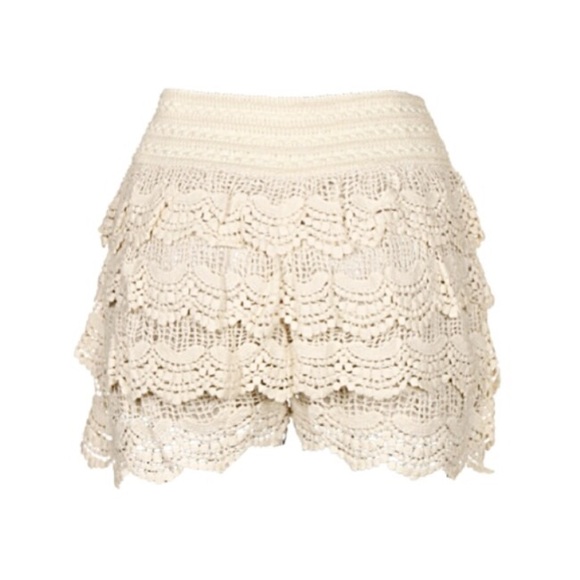 Lace & crochet summer shorts S/m m/L - Picture 2 of 2