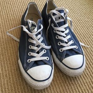 Blue Converse