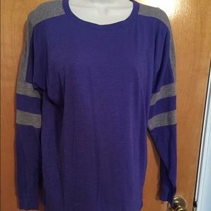 VS Pink purple long sleeve