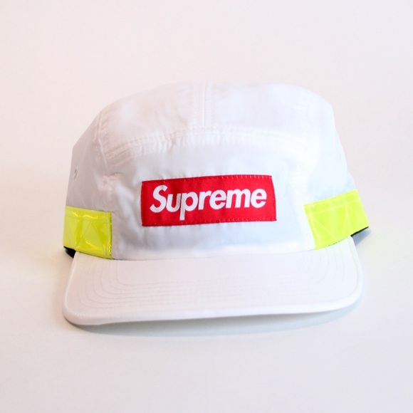 Very rare White supreme 5 panel great condition