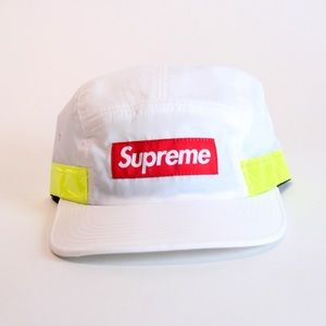 Very rare White supreme 5 panel great condition