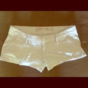 Hollister White Shorts