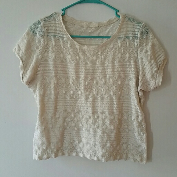 Forever 21 lace top - Picture 1 of 2