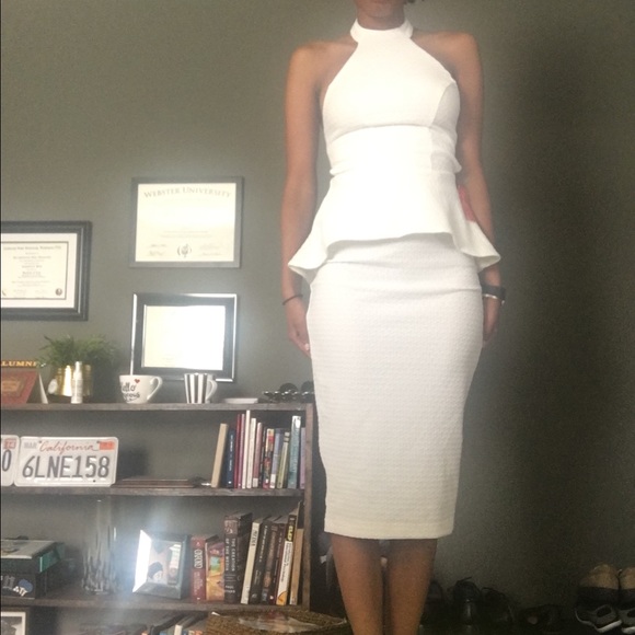 ASOS Dresses & Skirts - Peplum Halter Dress