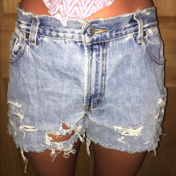 VINTAGE DESTROYED LEVIS