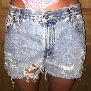 VINTAGE DESTROYED LEVIS