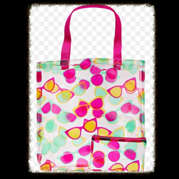 Sunglasses Theme Tote and Pouch - Picture 3 of 5
