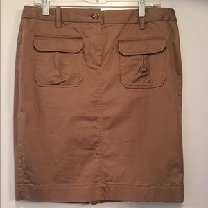 Brown skirt