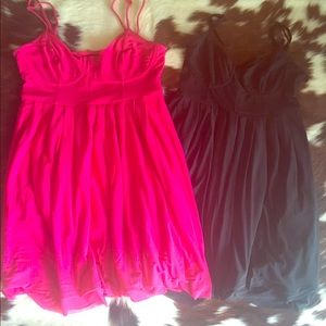 Adorable Lined, Sheer Babydoll Dresses