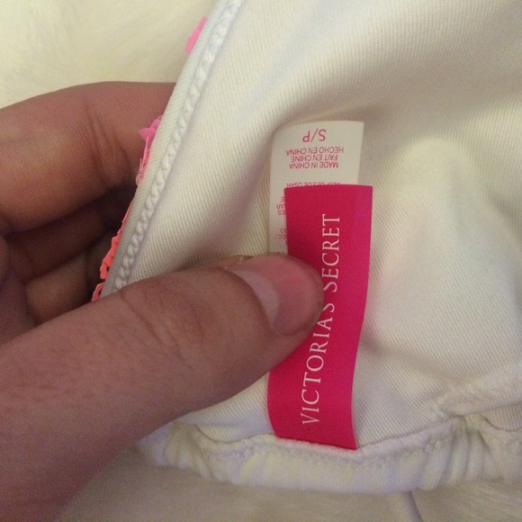 Fluorescent Sequin bathing suit top - Picture 4 of 4