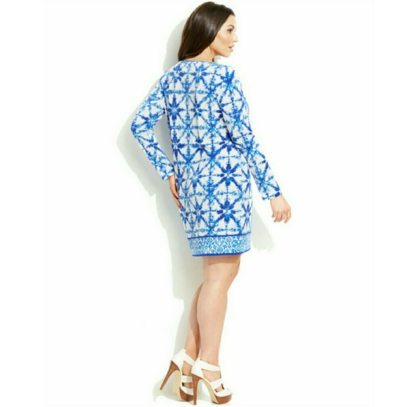 MICHAEL Michael Kors Plus Size Long-Sleeve Printed - Picture 2 of 2