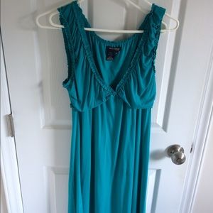 Turquoise dress