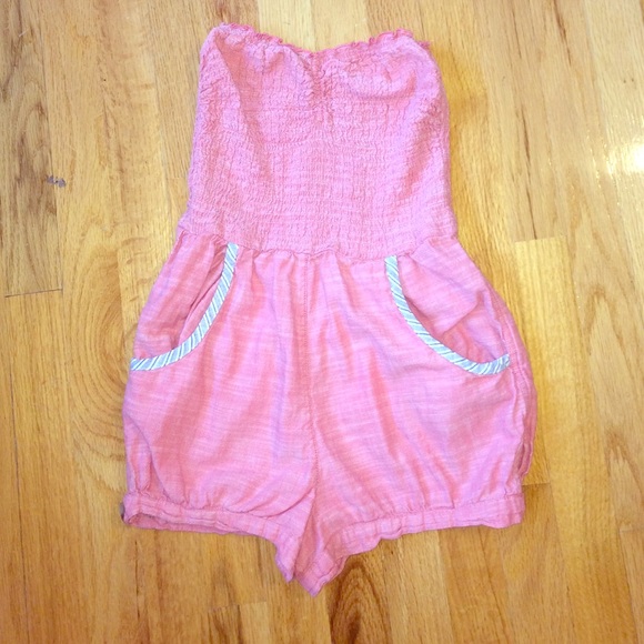 Hollister Strapless Romper
