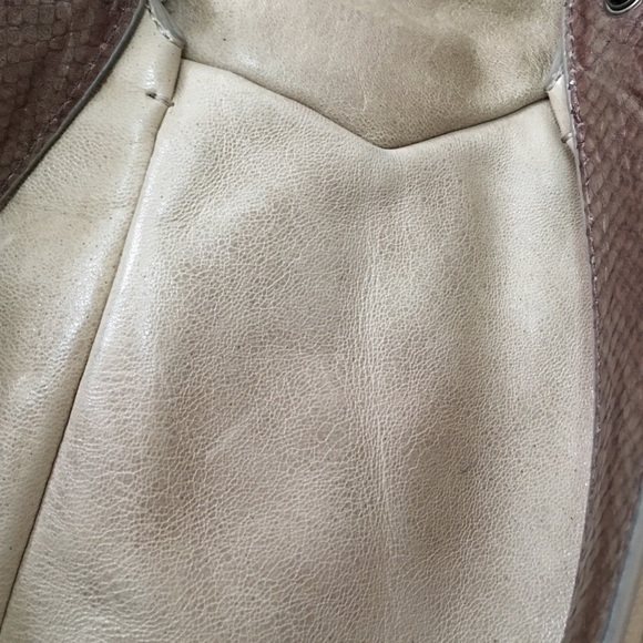 botkier cream leather shoulder/crossbody handbag - Picture 4 of 4