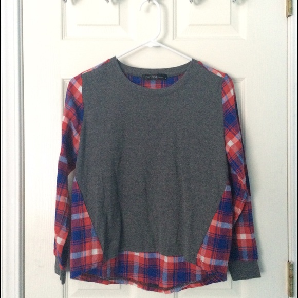 Plaid Long Sleeved Shirt