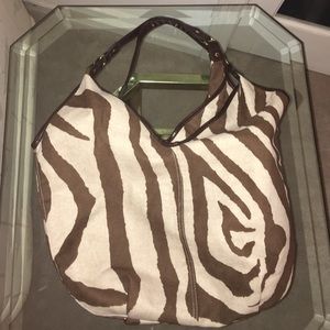CHOCOLATE BROWN ZEBRA PRINT!!