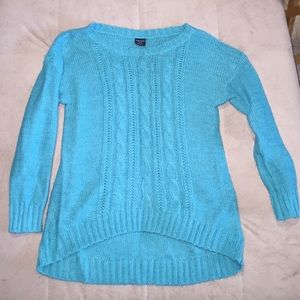 Teal knit