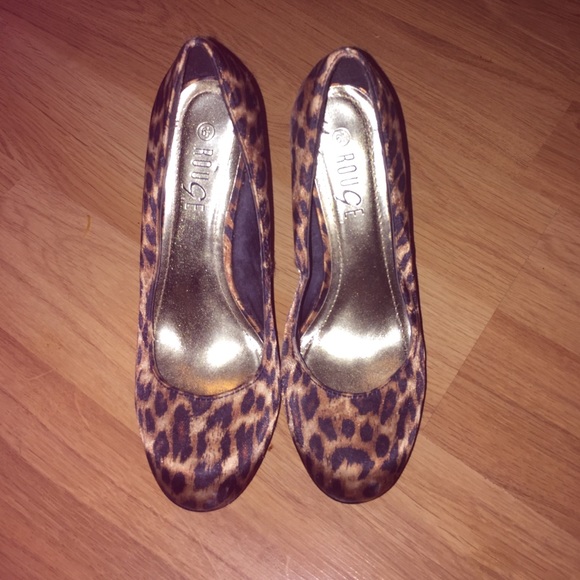 Cheetah heels