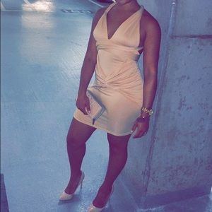 Versatile Cream Bodycon