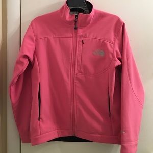North face pink jacket