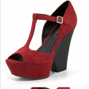 Rachel Zoe Frankie platform shoes 8.5 M