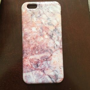 Marble iPhone 6s case.