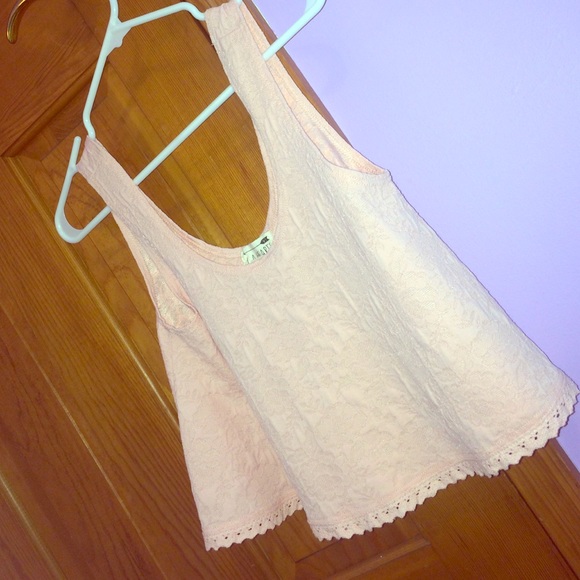 Pink Loose Crop Top