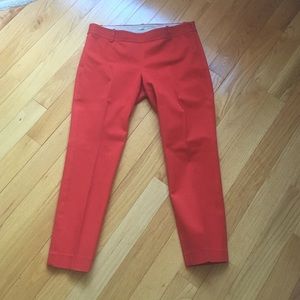 J. Crew Red Minnie Pant - Size 10