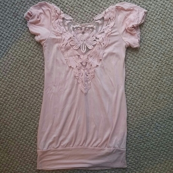 💗Light pink blouse