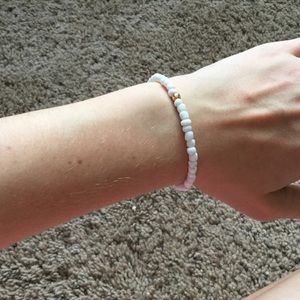 A cute handmade beaded bracelet